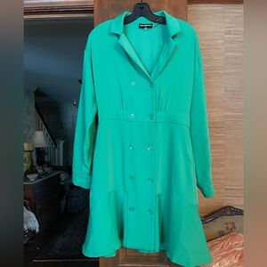 KARL LAGERFELD PARIS Kelly Green Dress Size 4
